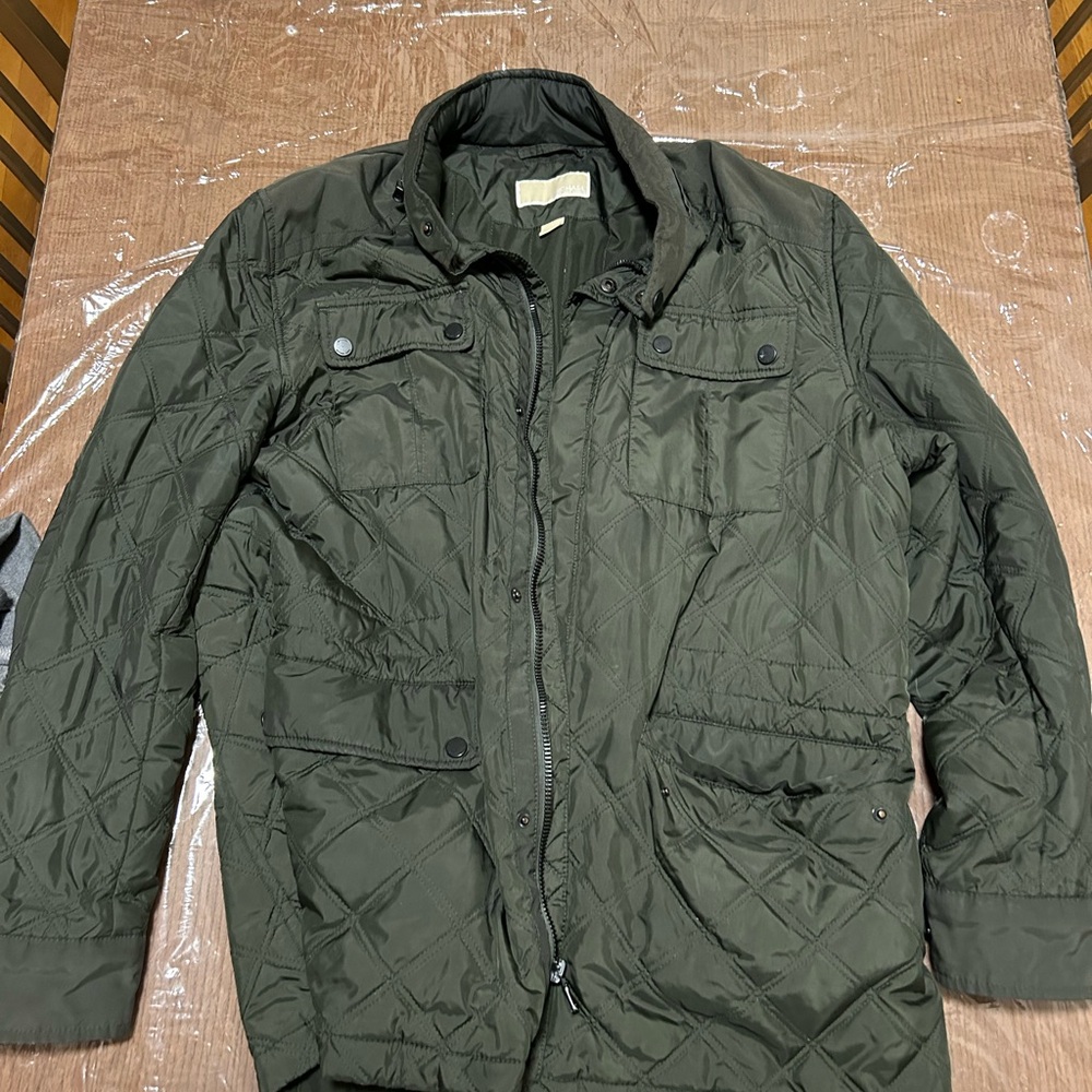 Michael Kors Olive Bomber Jacket Size XL! Great condition!